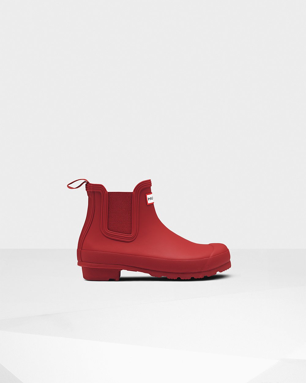 Botas Chelsea Hunter Mujer - Original - Rojos - CZSXTDL-15